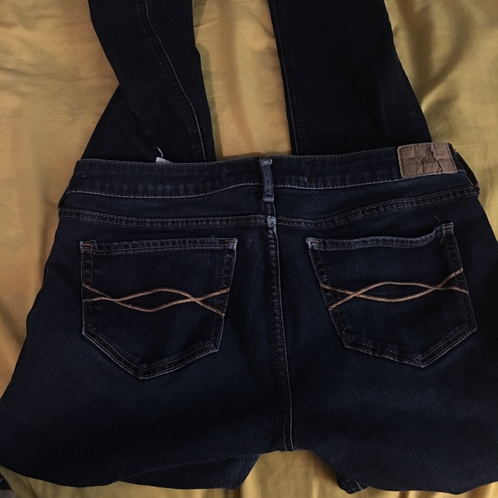 Dark wash Abercrombie and Fitch jeggings size 6
